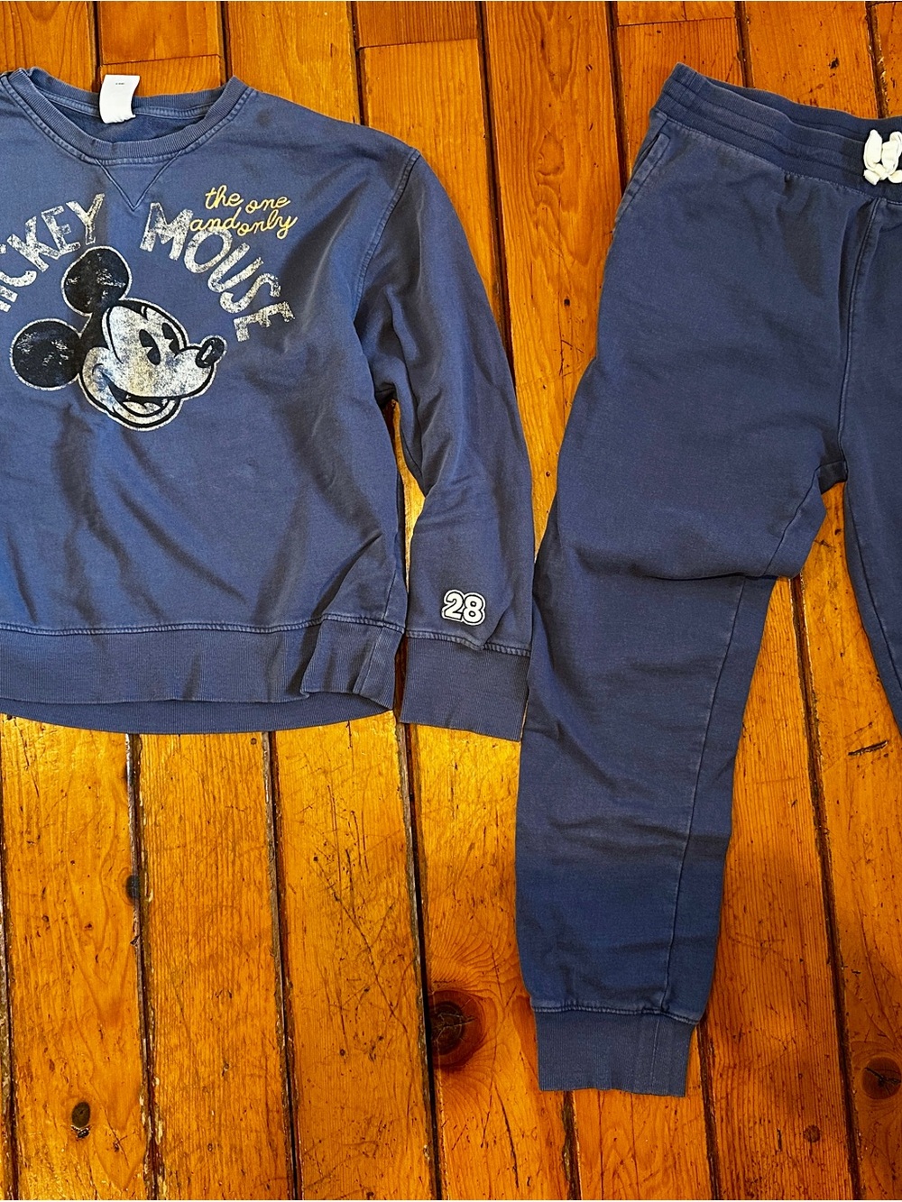 Disney Periwinkle Women’s Jogger Sweatpants and sweatshirt